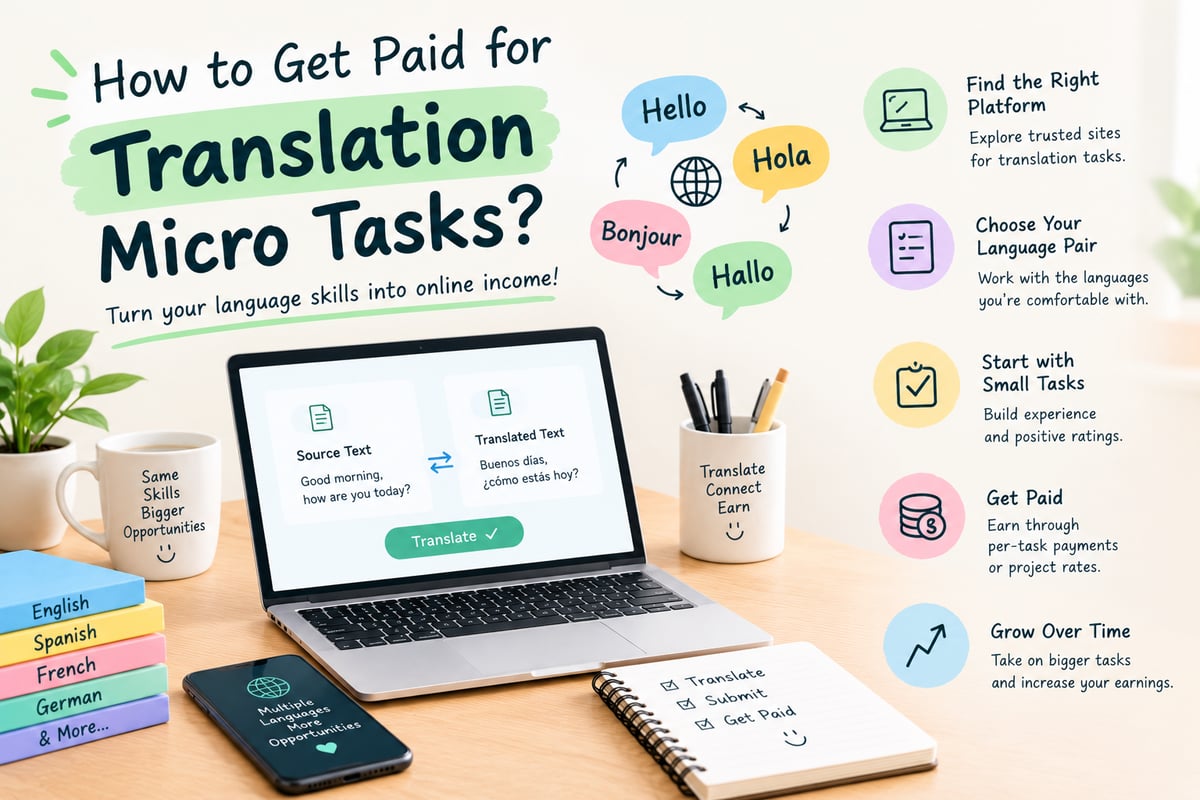 Do You Know More Than One Language? Learn About How to Get Paid for Translation Micro Tasks?