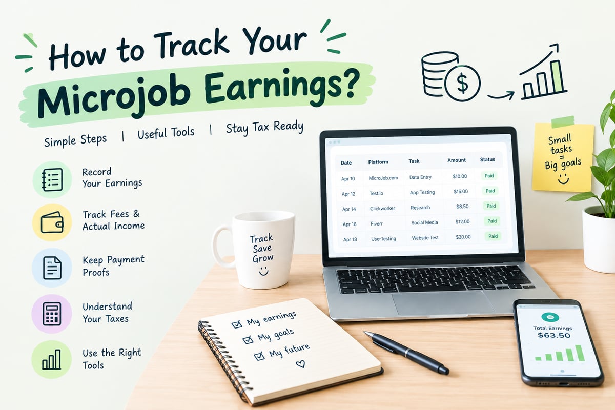 Facing Difficulty to Track Your Earnings and Expenses? Here Are the Ways on How to Track Your Microjob Earnings?