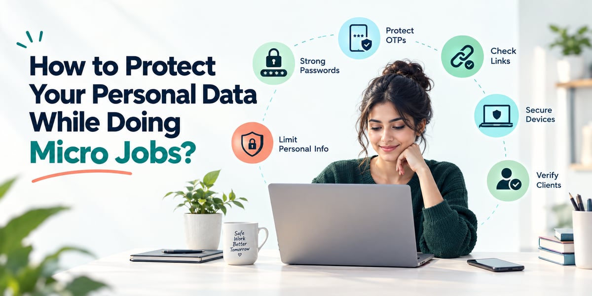 How to Protect Your Personal Data While Doing Micro Jobs? Here Are Some of the Microjob Data Security Tips You Can Follow!