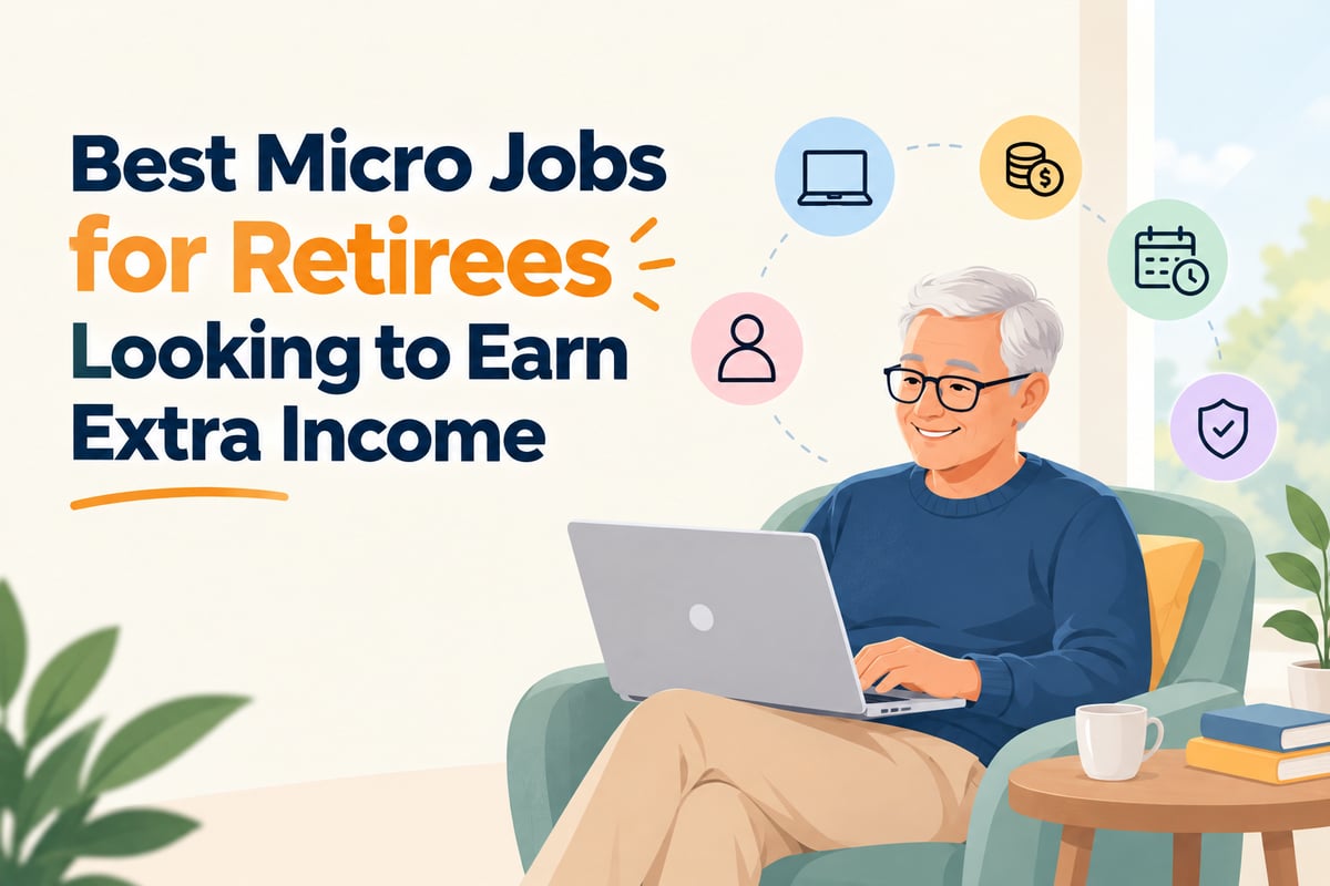 Choose From the Trends of the Best Micro Jobs for Retirees Looking to Earn Extra Income!